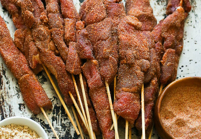  Nigerian Street Food  Suya