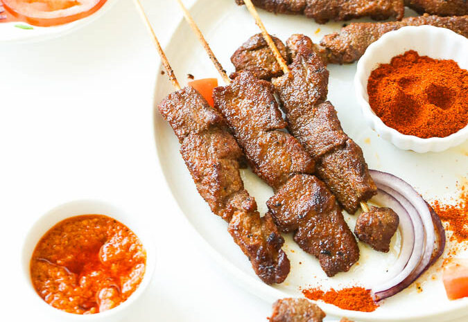  Suya (Spicy Grilled Kebab)